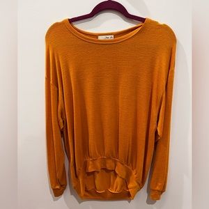 Wilfred Free yellow long sleeve top